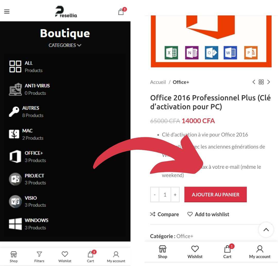 Clé Windows 10 Professionnel - Clé d'activation authentique pour 20 PC -  Presellia Africa